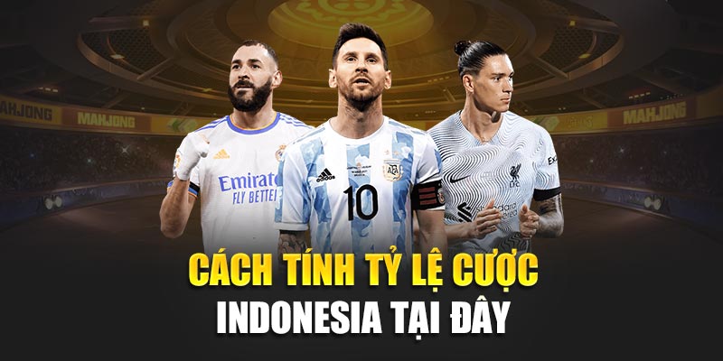 Cách tính tỷ lệ cược Indonesia tại đây